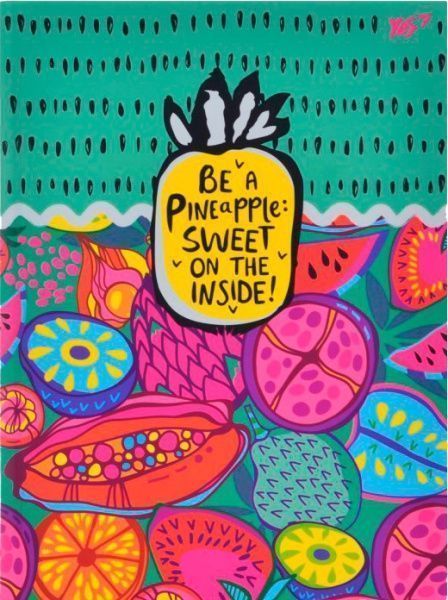 Блокнот Pineapple mix А5 YES