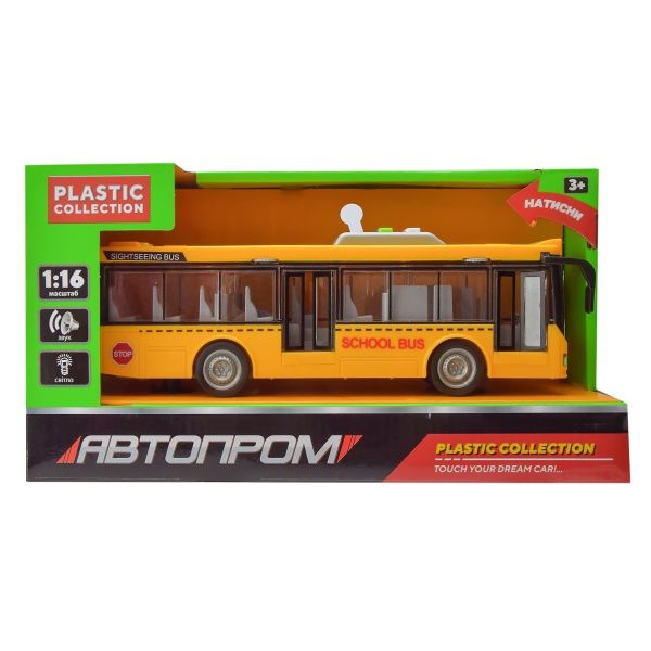 Автобус Автопром (2 кольори в асортименті) 1:16 8904