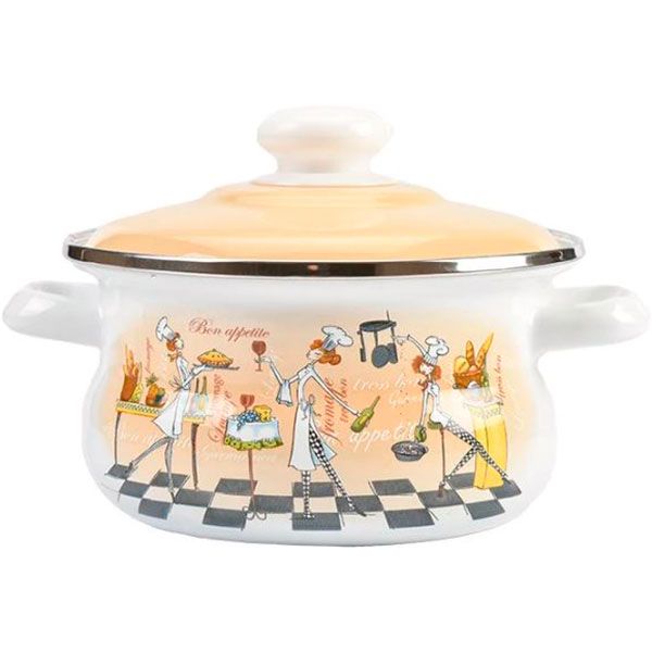 Кастрюля с крышкой Гурманика 1,5 л Idilia