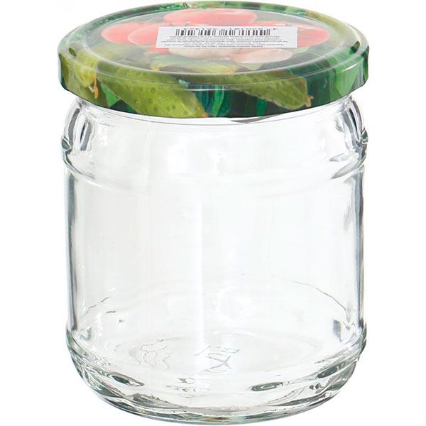 Банка з кришкою 420 мл 