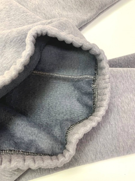 Лосины для девочек Моя планета флис Лс400 р.104 серый 