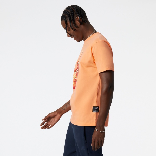 Футболка New Balance MT21559PGZ р.L помаранчевий