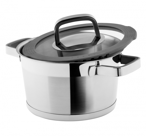 Каструля з кришкою Moderno Graphite Collection 2,3 л 50072 Vinzer