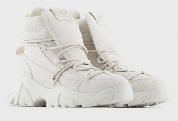 Ботинки EA7 X8M001-XK228-R350 р.39 1/3 белый