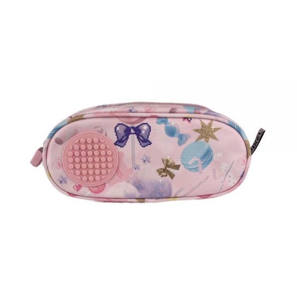 Пенал на молнии Futuristic Kids Конфетка U21-X012-B Upixel мультиколор