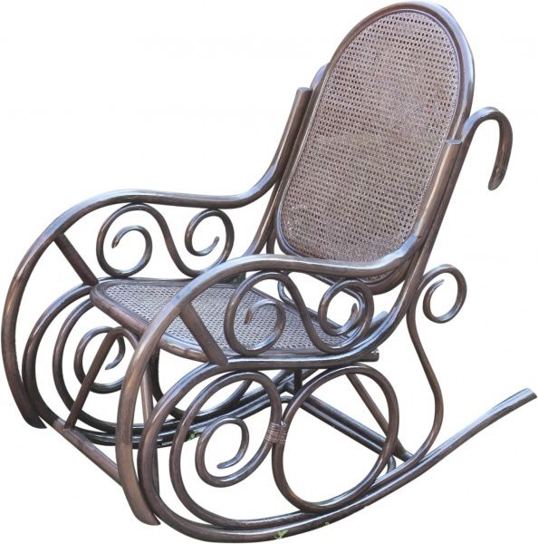 Кресло-качалка Indigo Прого 110x60x110 см коричневый 