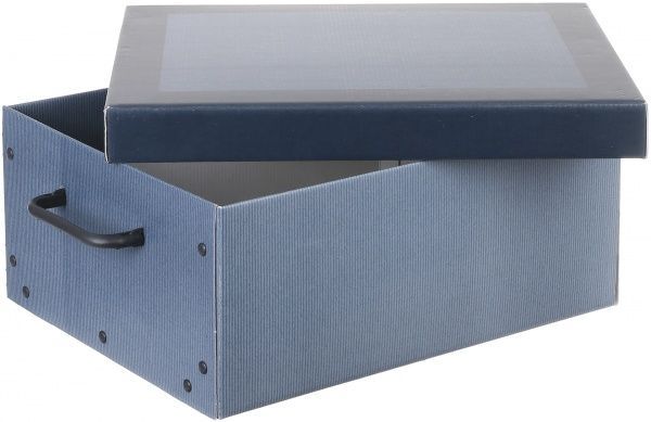Ящик картонний Miss Space Classic 370x300x160 мм синій