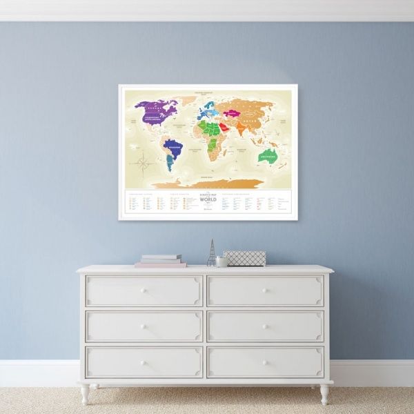 Скретч-карта світу 