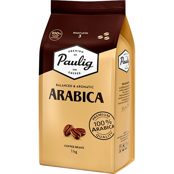 Кофе в зернах Paulig Arabica 1 кг 6418474039008 