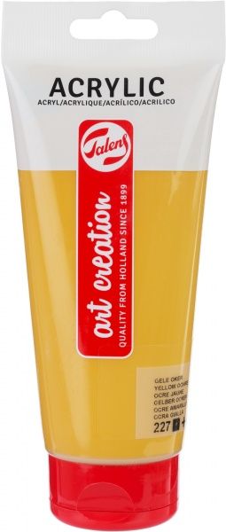 Краска акриловая (227) Охра желтая 200 мл Talens Art Creation Royal Talens