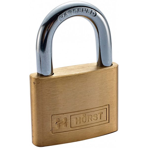 Замок навісний Horst HR-B1-60E відкритий (амбарний)