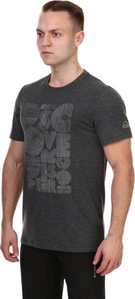 Футболка McKinley Sphere 257071-050 р.S чорний