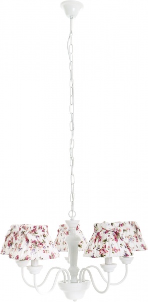 Люстра підвісна Arte Bambina 5xE14 білий A7020LM-5WH 