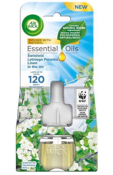 Съемный флакон к электрическому ароматизатору воздуха Air Wick Утренняя Свежесть 19 мл