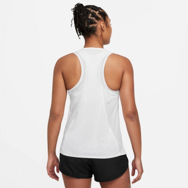 Майка Nike W NK DF RACE SINGLET DD5940-100 р.XS білий