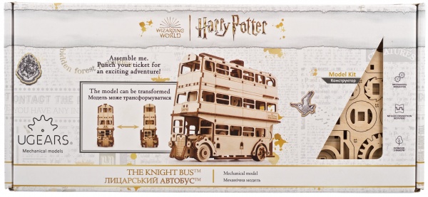 3D-конструктор UGEARS рыцарский автобус