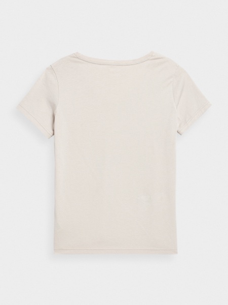 Футболка 4F 4FSS23TTSHF342-83S р.XS бежевый