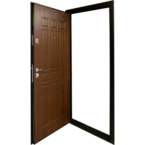 Дверь входная Tarimus Сопрано дуб шоколад 2050x960мм правая