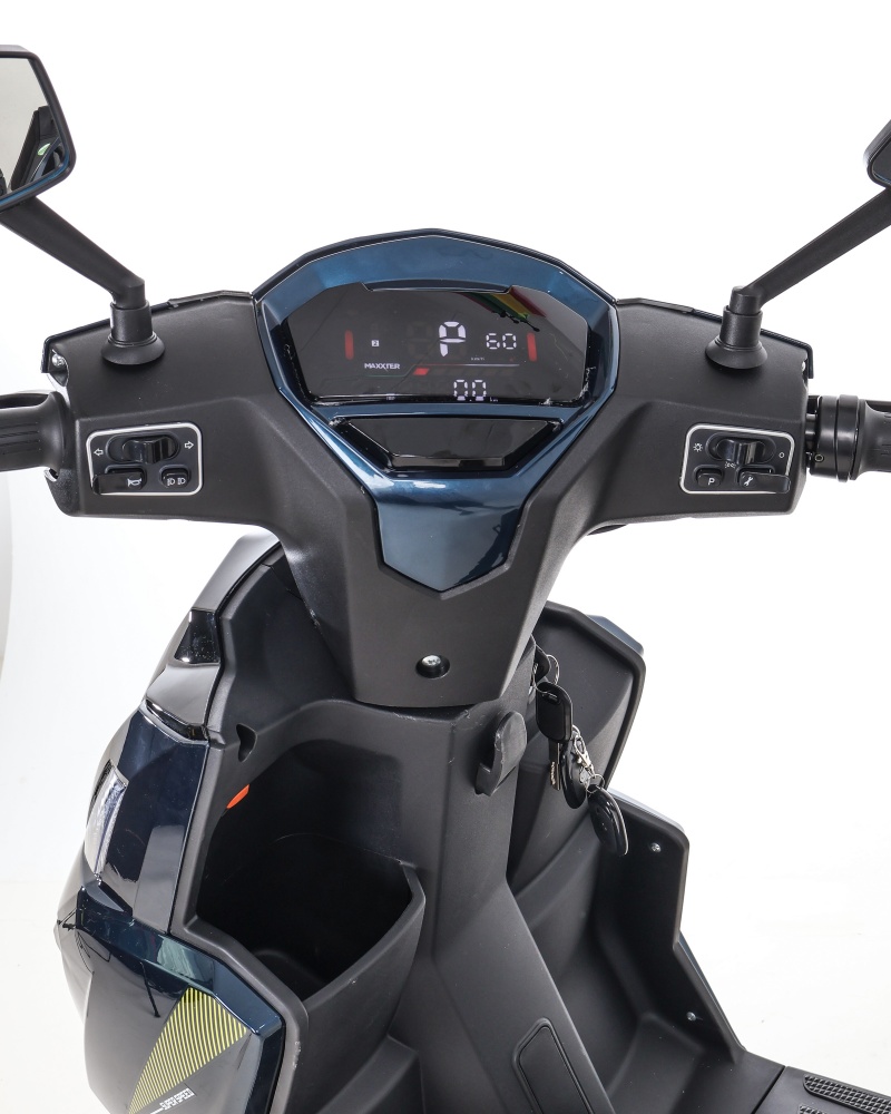 Електроскутер Maxxter LEON (Blue) 2500 Вт