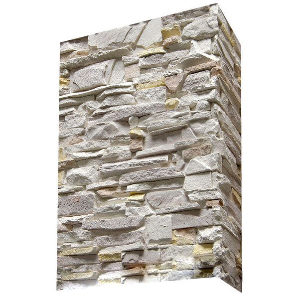 Плитка гипсовая уголок Живой камень Арктика 1,1 пог.м 