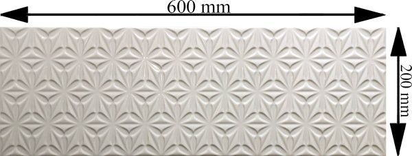 Плитка Cifre Бланко стар вайт 20x60 