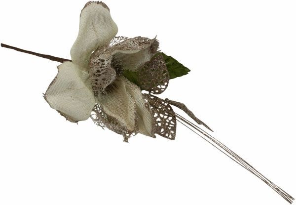 Гілочка декоративна Магнолія 30 см EYF14-5040-3FA  