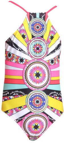 Купальник для дівчаток Conte E Tropical р.134-140 /72 см жовто-рожевий 