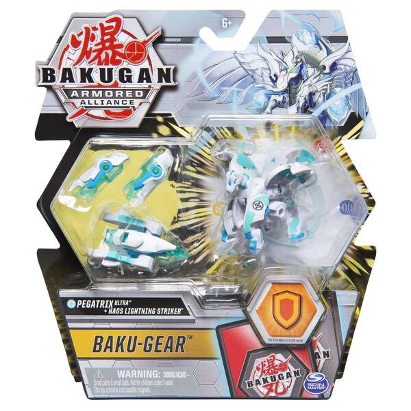Фігурка колекційна Spin Master Bakugan.Armored Alliance: ультра бакуган зі зброєю та бронею в асортименті SM64443 