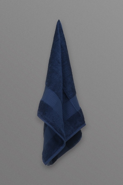 Набір рушників махрових Сусанна 2 шт 40x60 см темно-синій Homeline 