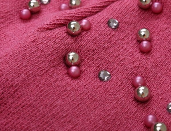 Шапочка детская для девочки Kraft+ 2690 р.52 терракот 