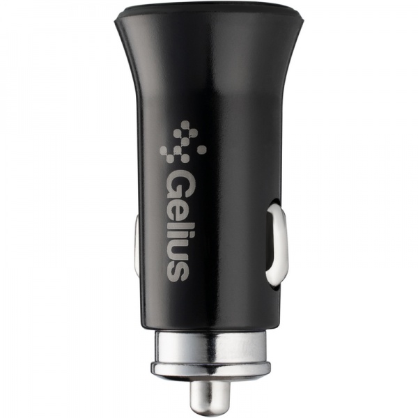 Автомобильное зарядное устройство Gelius Pro Twix GP-CC006 USB/Type-C QC/PD18W / Cable Type-C Black (2099900851773) 