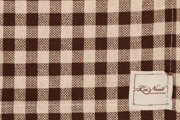 Раннер Lucy клеточка 40x140 см коричневый La Nuit 