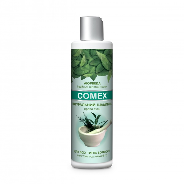 Шампунь Comex проти лупи з індійських цілющих трав 250 мл