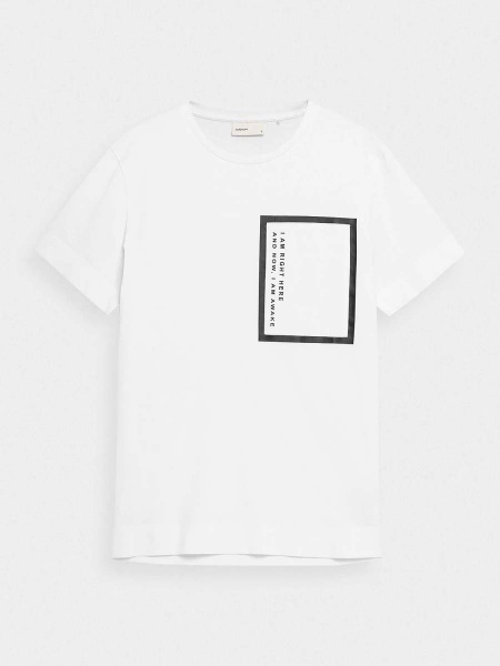 Футболка Outhorn HOL22-TSM604-10S р.XL белый