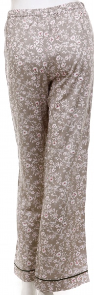 Брюки Trio женские BIZE принт цветы р. S оливковый