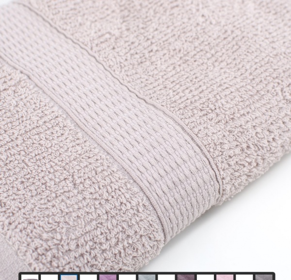 Рушник махровий ОЕ New 50x90 см світло-бежевий UP! (Underprice) 