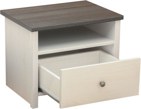 Тумба приліжкова BRW Україна КОМ 1S/50 Порто сосна ларіко 