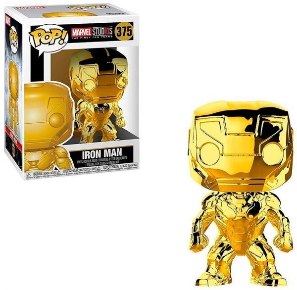Фігурка Funko Залізна людина серії Золотий хром 