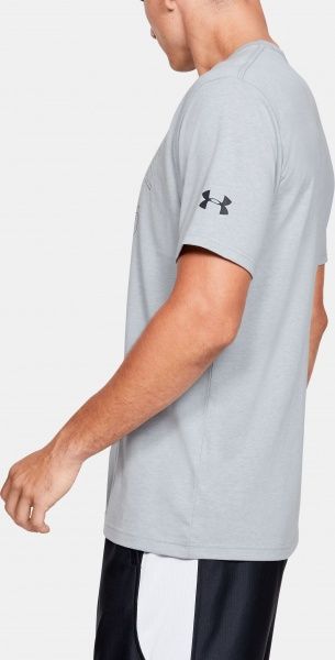 Футболка Under Armour BASELINE TEE QRTLY MANTRA 1351297-011 S серый