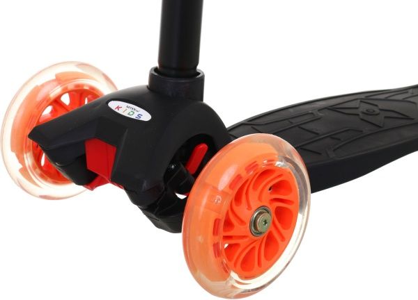 Самокат MaxxPro kids чорний LS306/maxi/black 