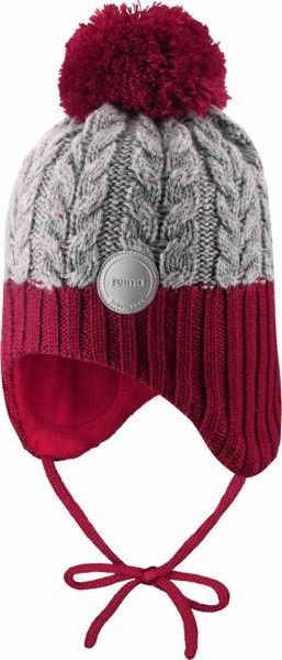 Шапка Reima Pakkas р.50 темно-красный 518565 