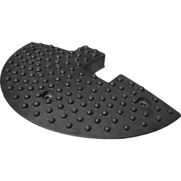 Обмежувач швидкості гумовий 250х500х50 мм (бокова частична)