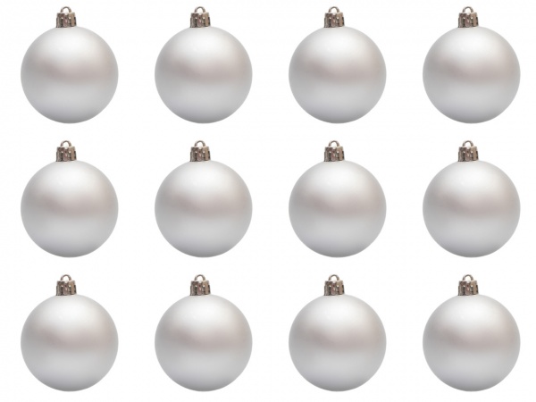 Набір ялинкових куль Девілон 251062 d60 мм 12 шт./уп. 