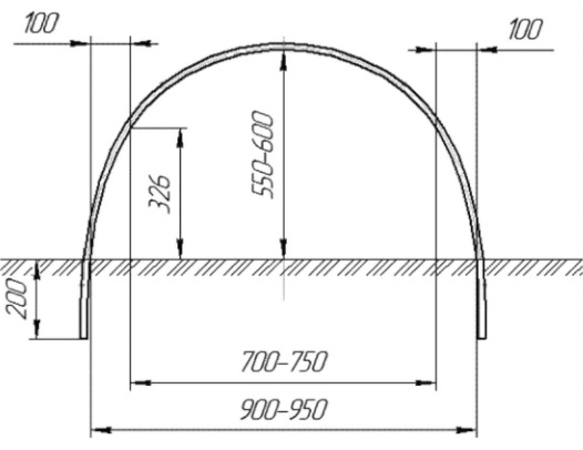 Парник мини Дачный 6 м