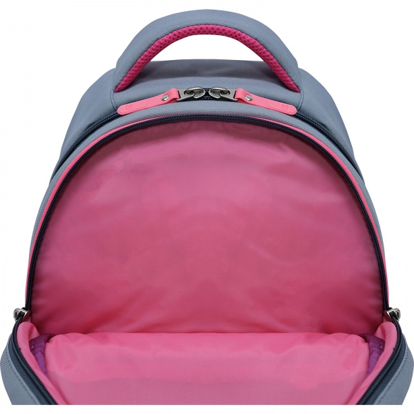 Рюкзак шкільний Bagland Butterfly Girl Kitten сiрий (56566 суб.1285)