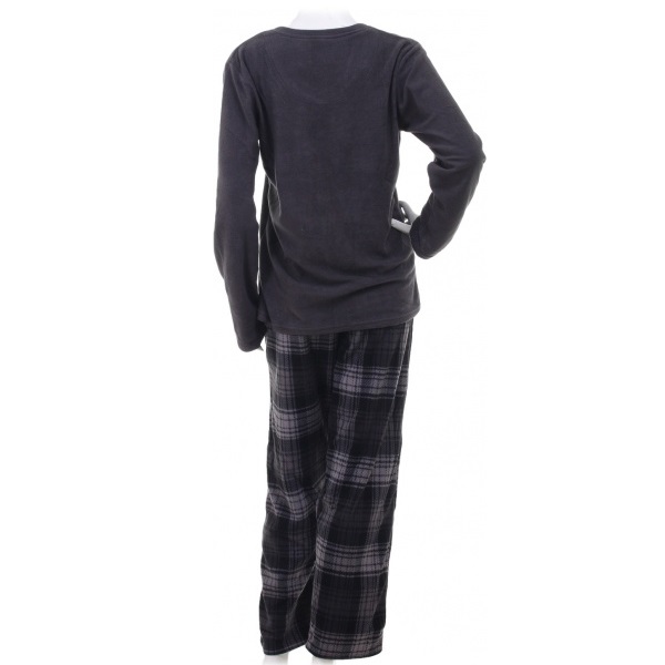 Костюм домашний мужской La Nuit Basic Check р. L серый 