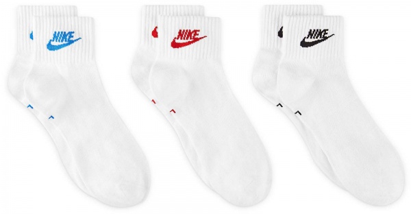 Шкарпетки Nike EVERYDAY ESSENTIAL DX5074-911 р.M білий