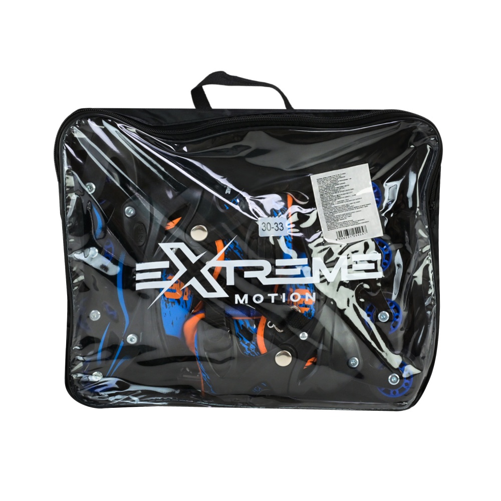Роликові ковзани Shantou Extreme Motion RL25424 р. 30-33 синій