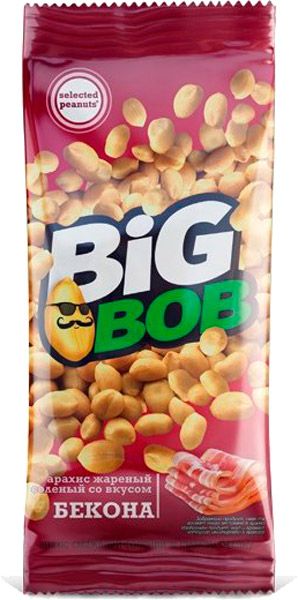 Арахіс Big Bob зі смаком бекону 70 г 