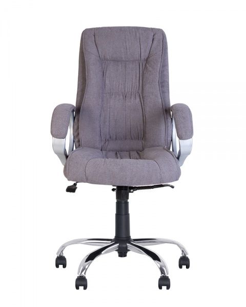 Кресло Nowy Styl Крісло ELLY ANYFIX CHR68 (CH) SORO серый 